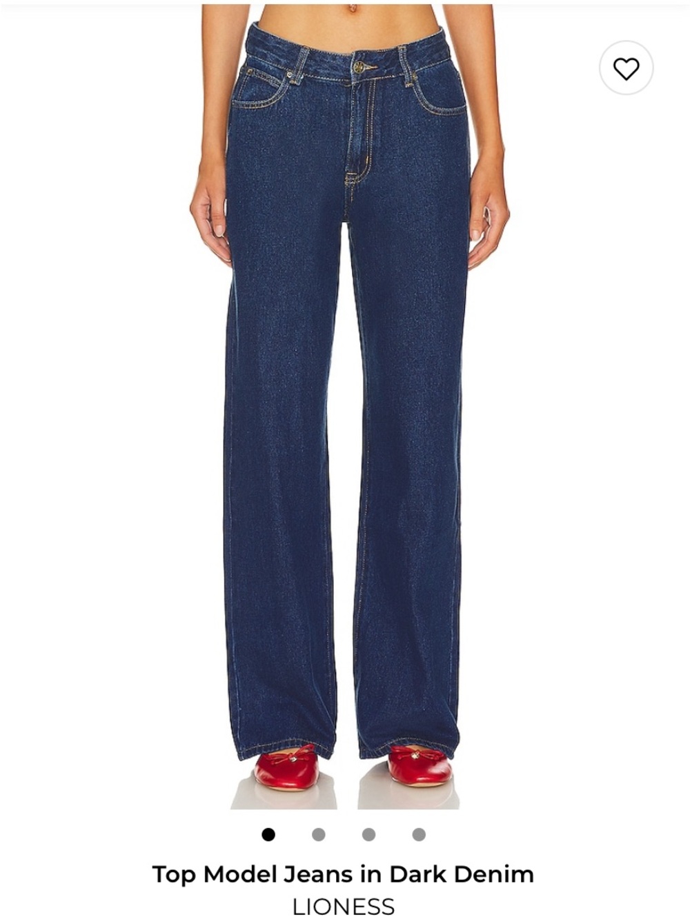 Lioness top model jeans, size L NWT